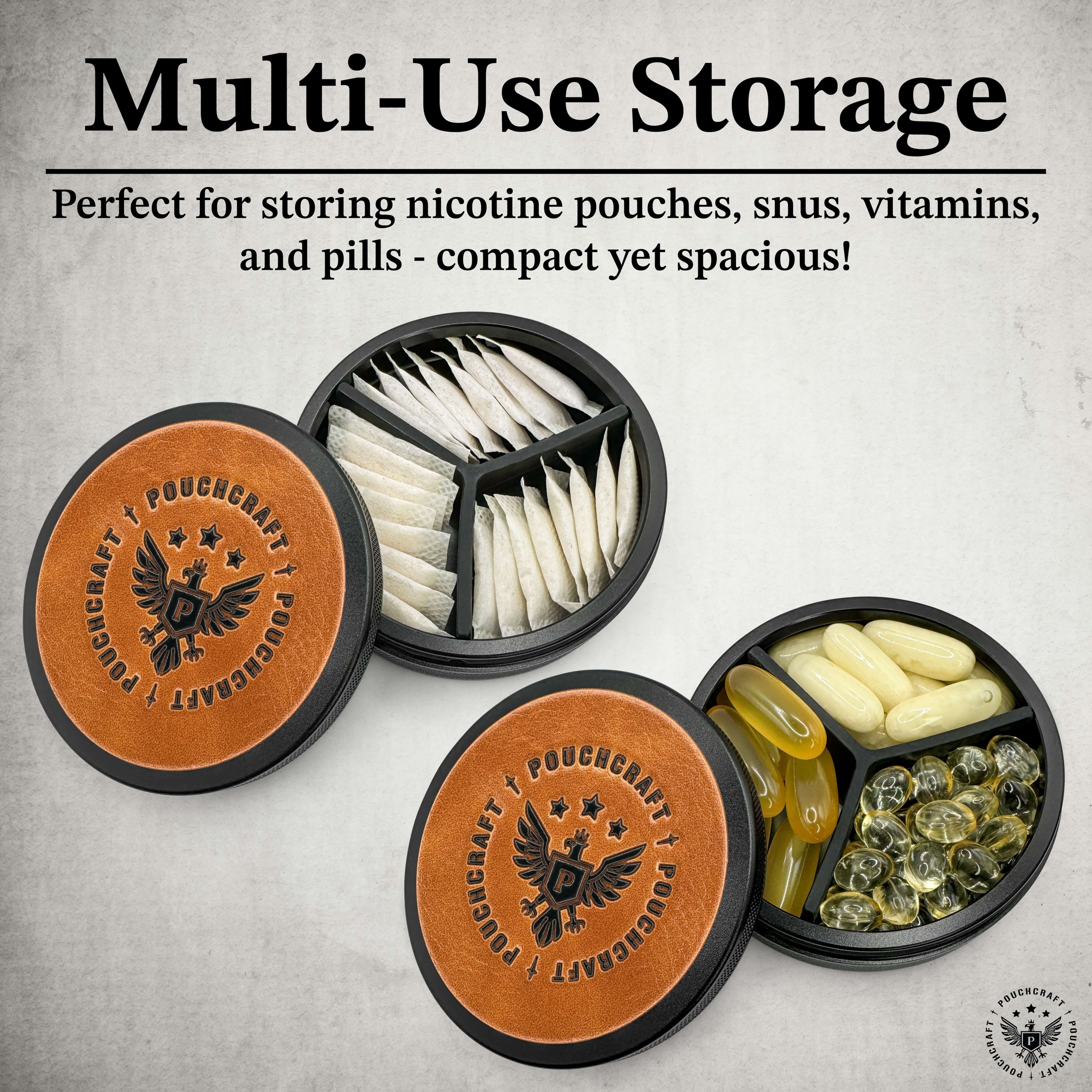 The Gentlemen’s Can - Leather-Faced Insignia Edition