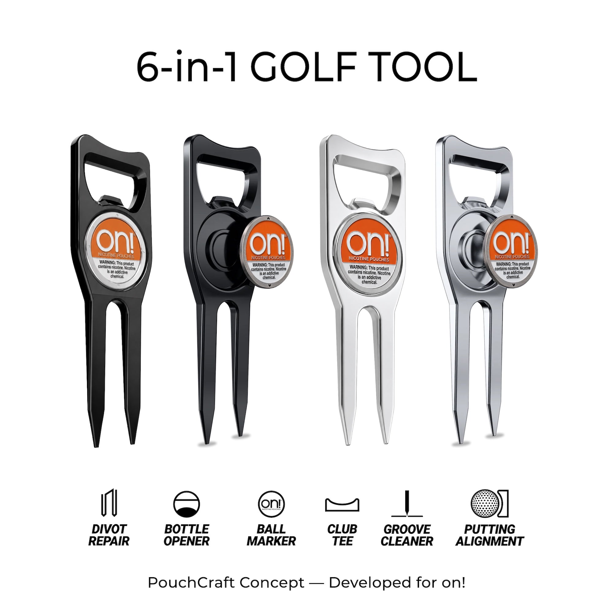 Golf Accessory Collection | on! Concept