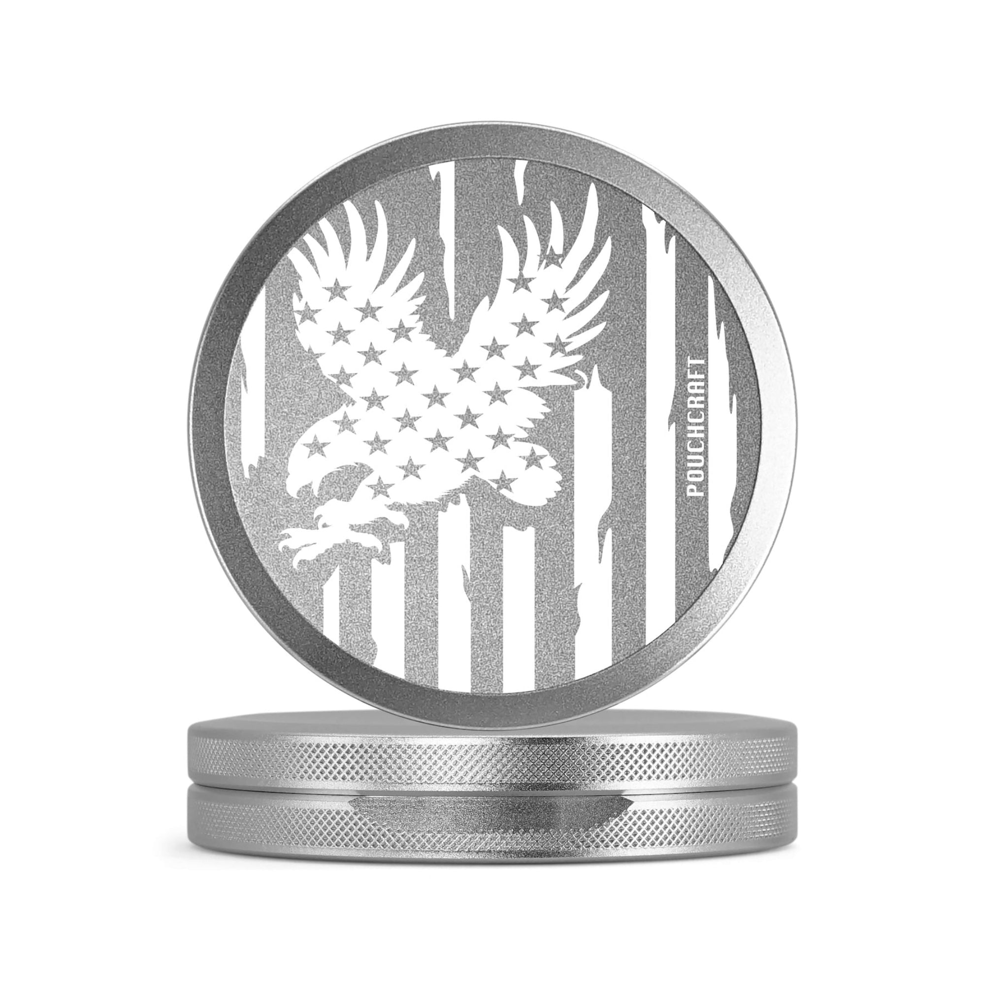 PouchCraft Metal ZYN Can 2-Piece Slim Can - Patriot Collection