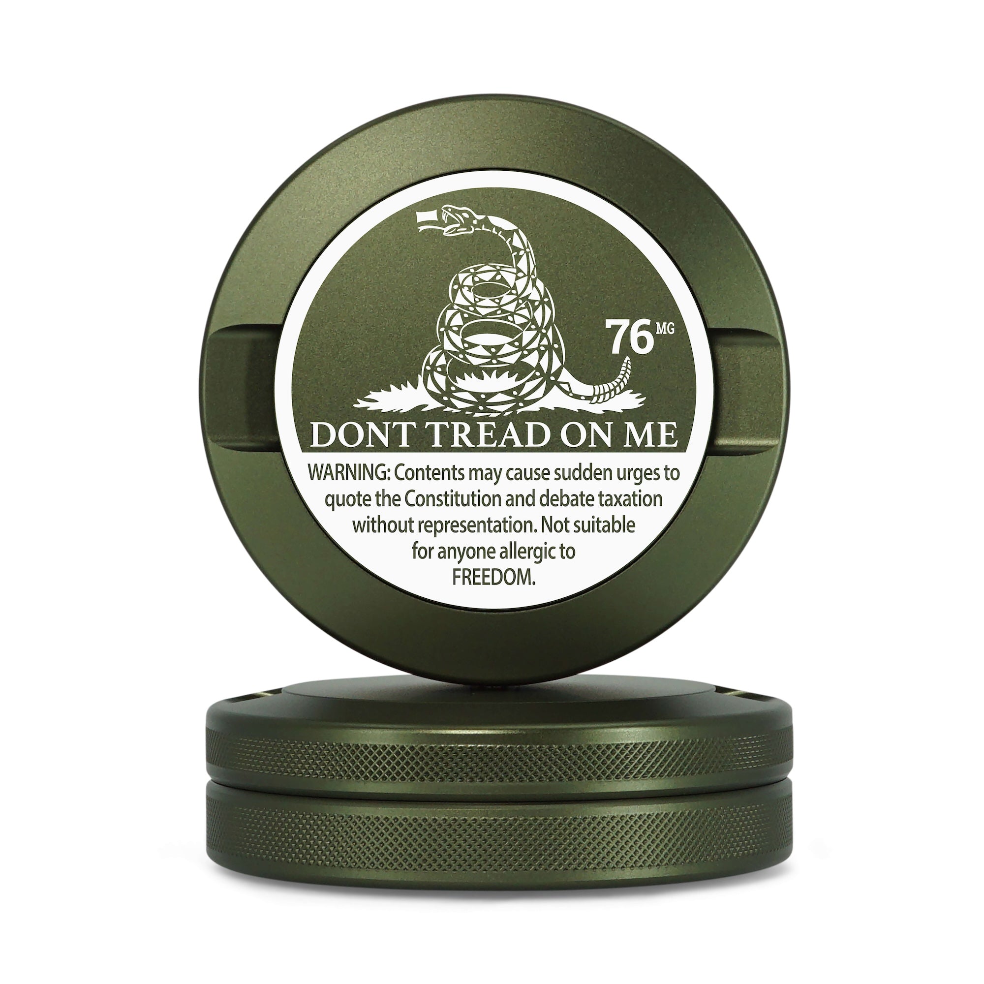 PouchCraft Metal ZYN Can Edition 007: Keep Off The Grass