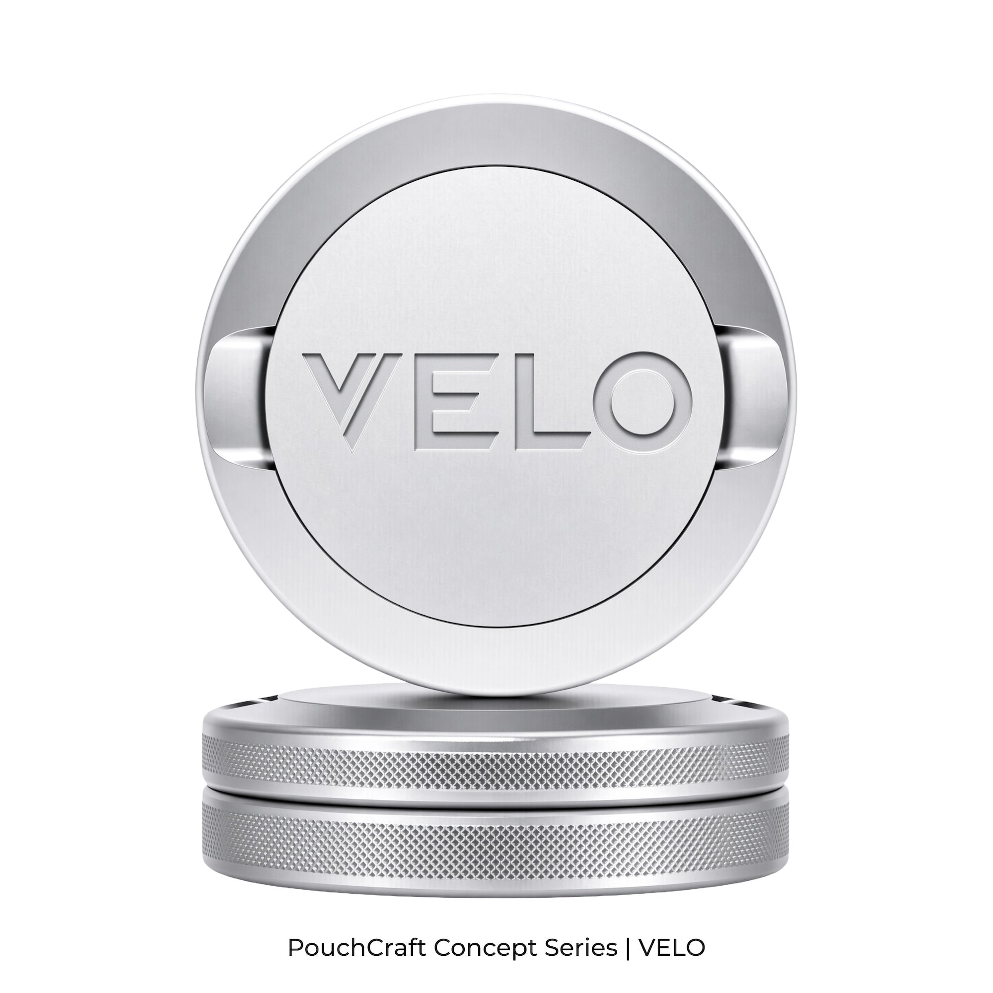 3-Piece, Minimal Debossed Logo | Silver Aluminum | Limited Edition