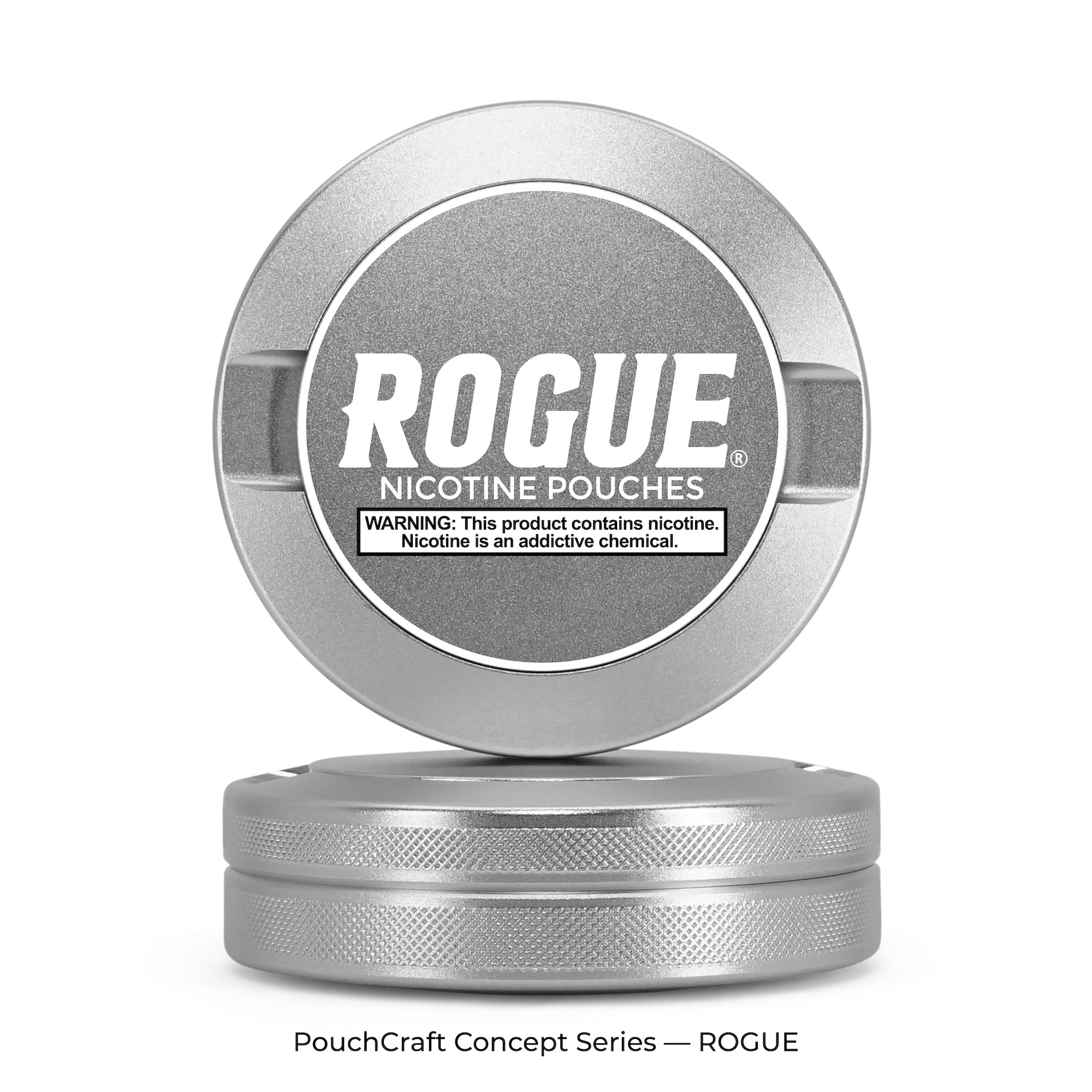 3-Piece Tin — Silver Aluminum | ROGUE Concept
