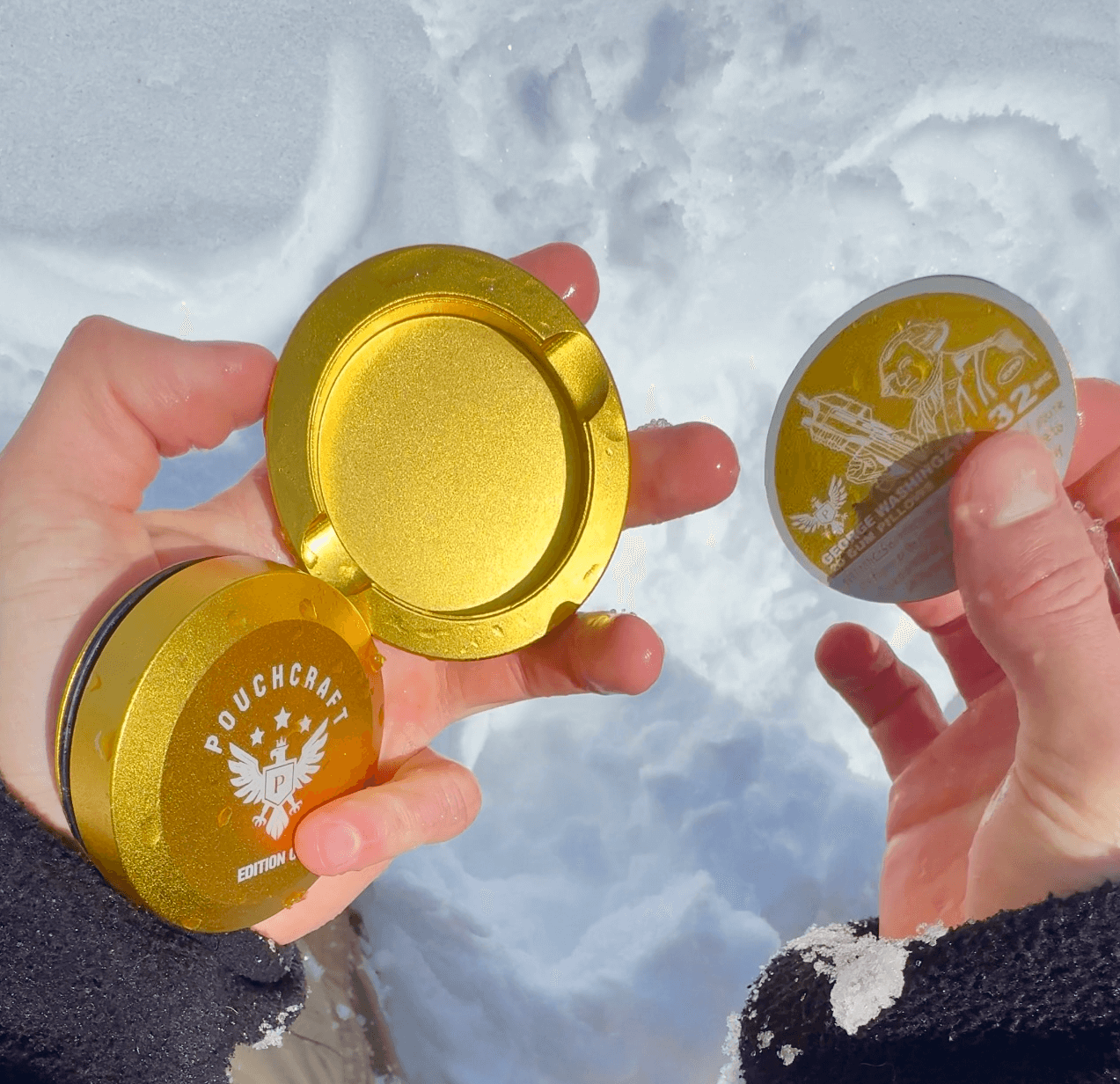 Pouchcraft metal zyn / snus can