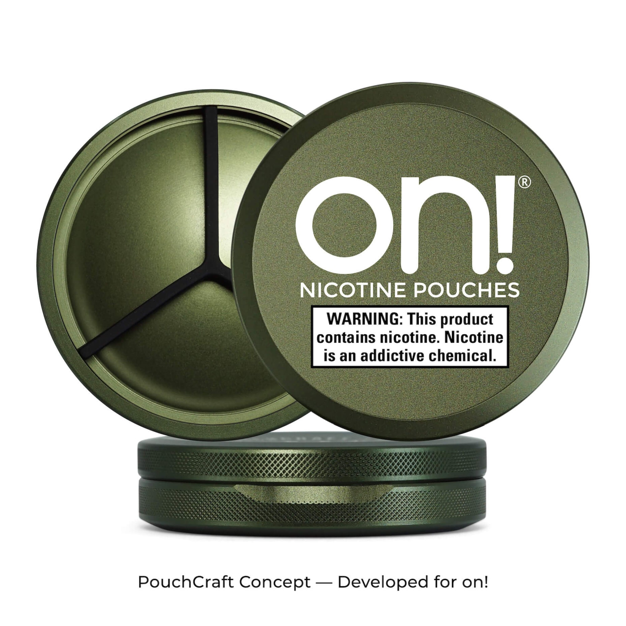 Tall 2-Piece Tin — Color Variants | on! Concept