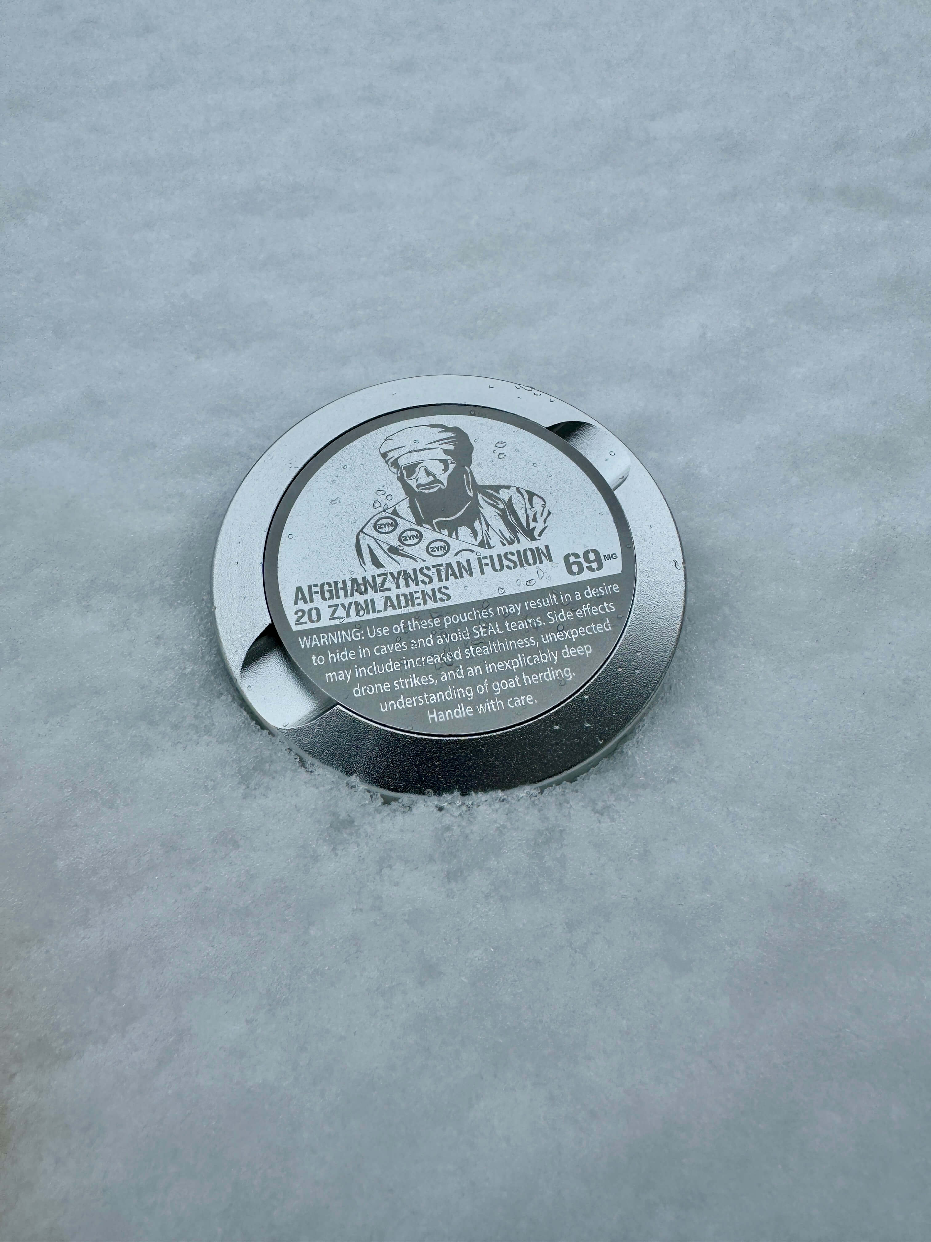 Pouchcraft metal zyn / snus can