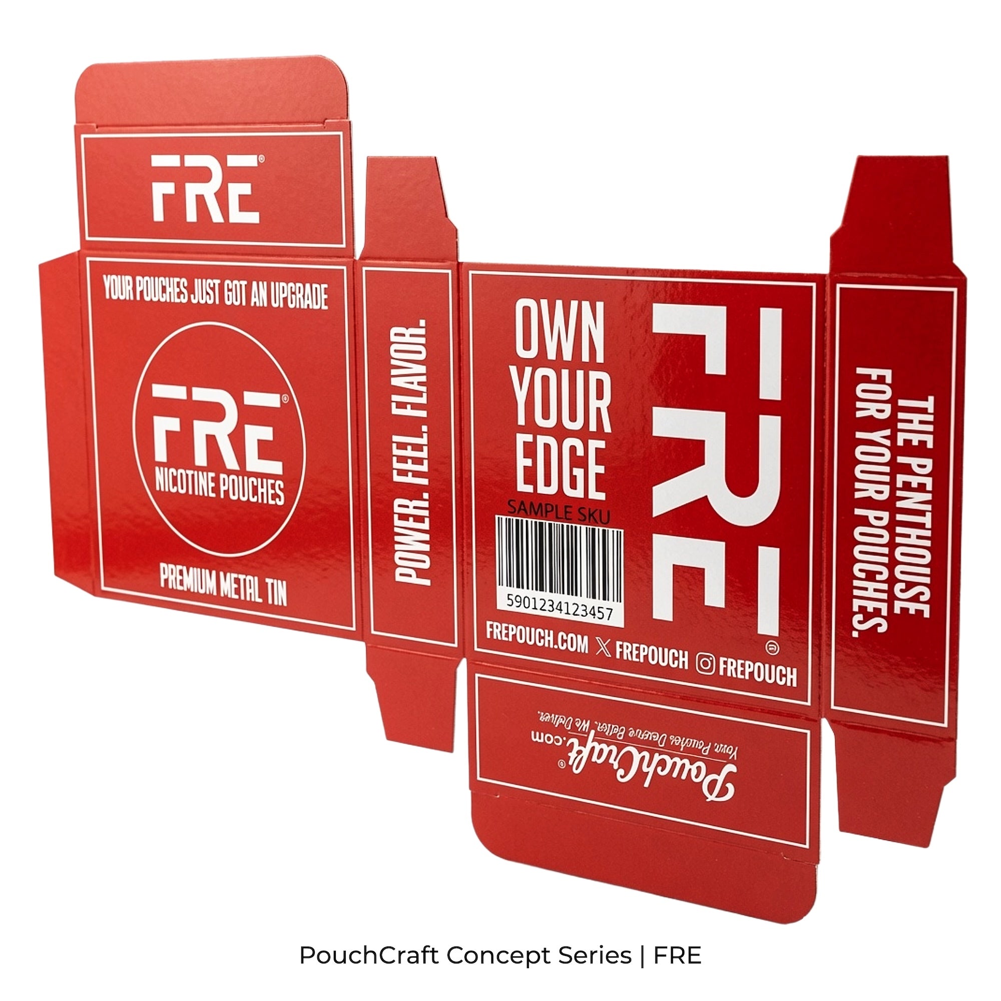 FRE-Branded Tuck-End Box | Included Packaging