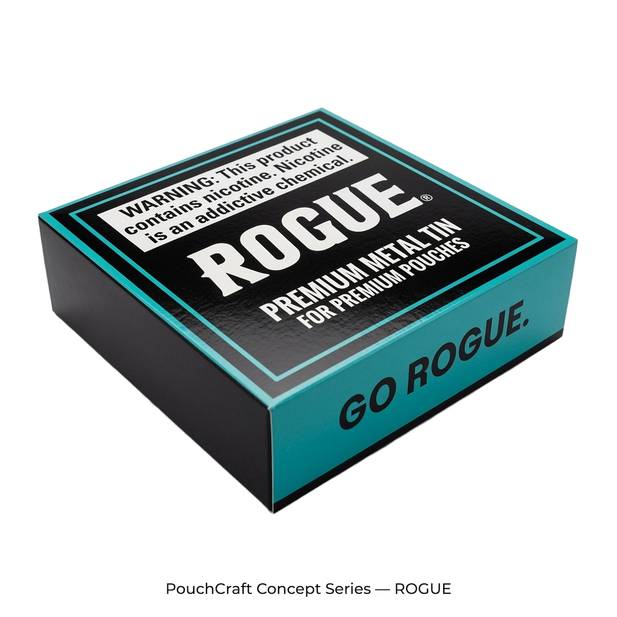 ROGUE-Branded Magnetic Rigid Box | Premium Packaging