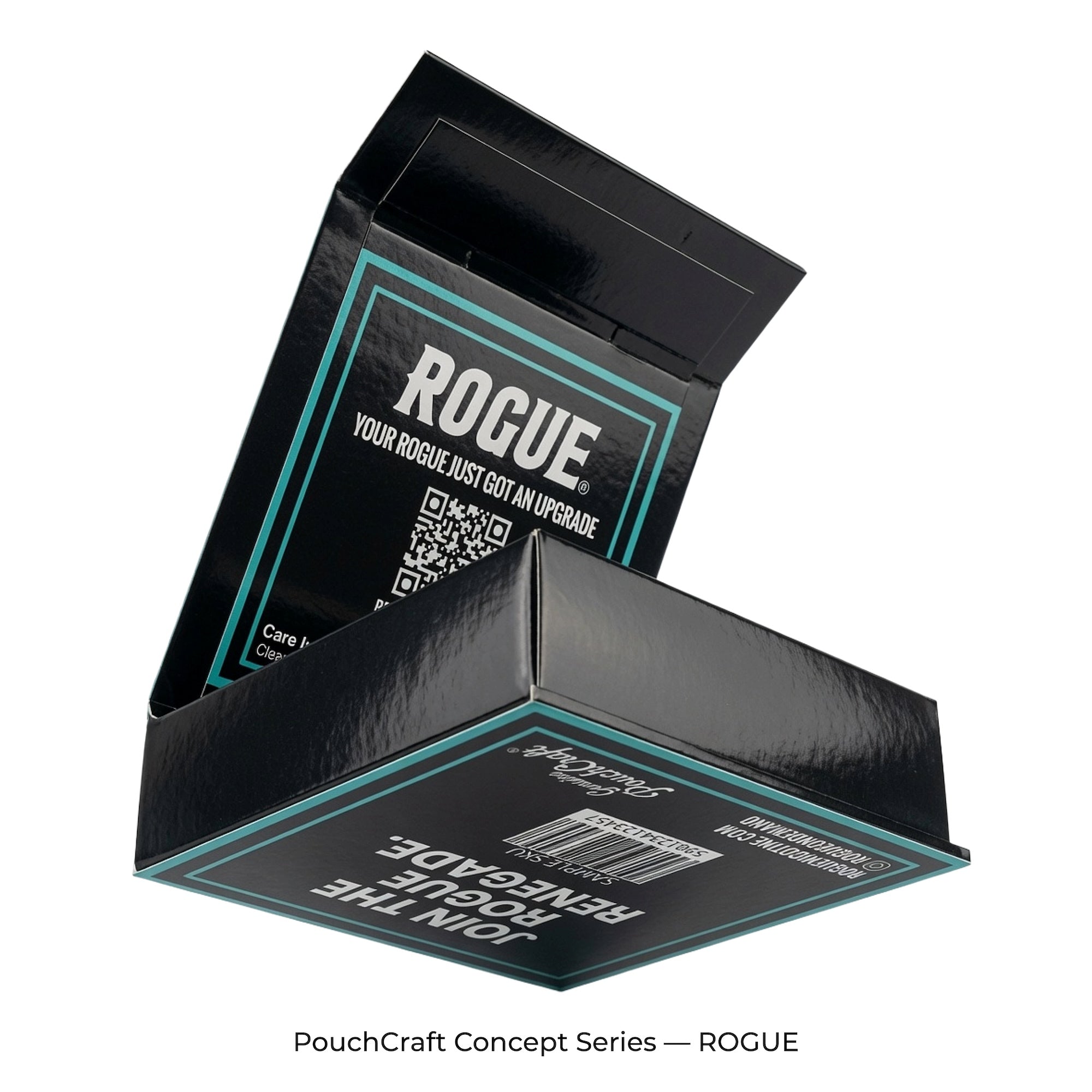 ROGUE-Branded Magnetic Rigid Box | Premium Packaging