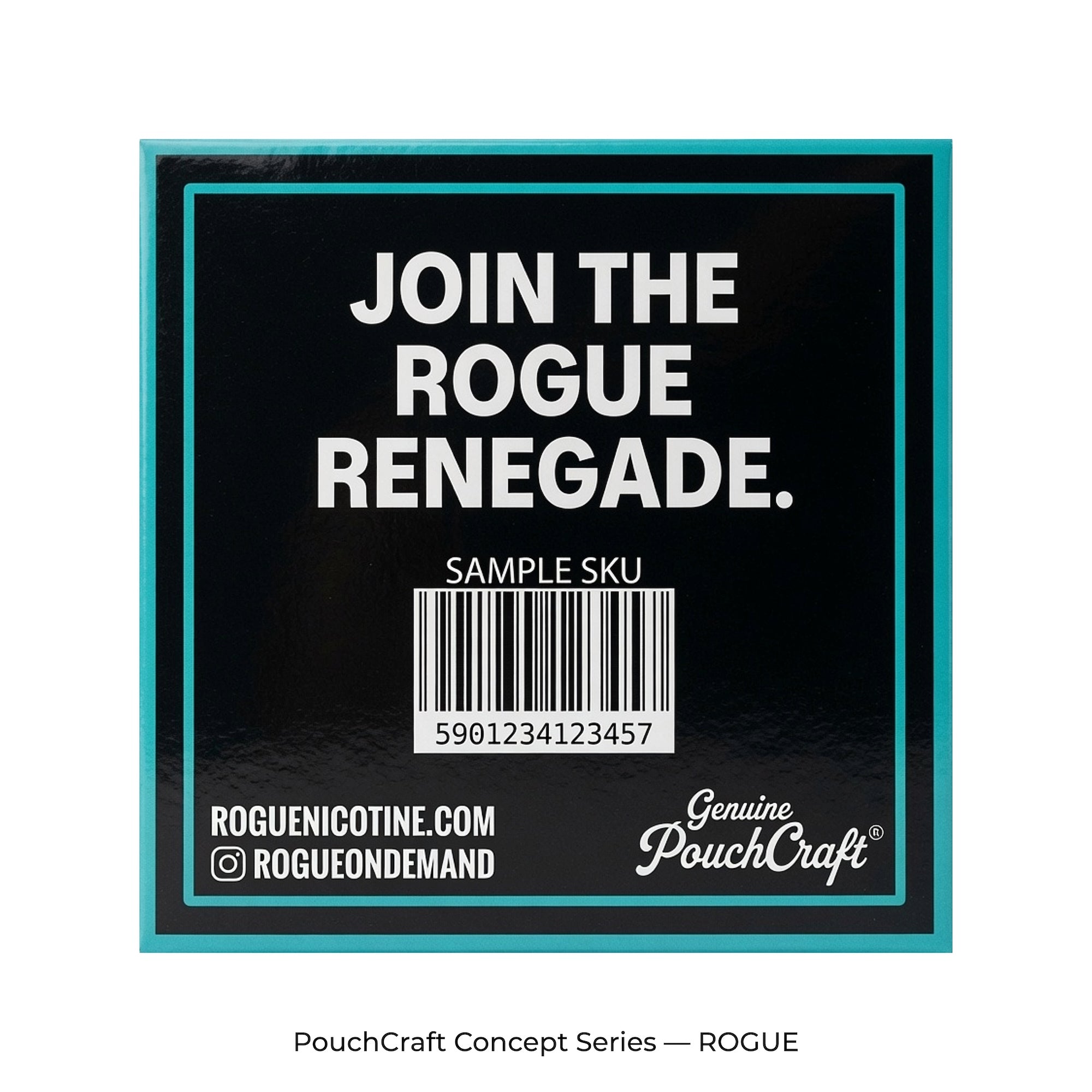 ROGUE-Branded Magnetic Rigid Box | Premium Packaging