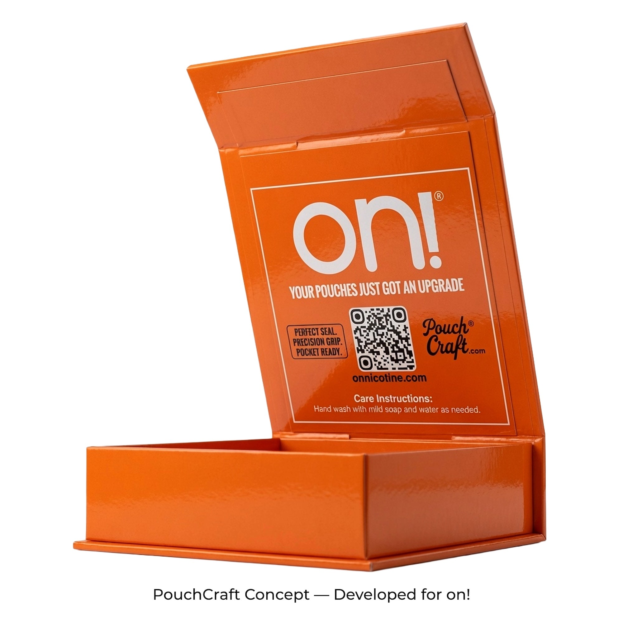 on!-Branded Magnetic Rigid Box | Premium Packaging