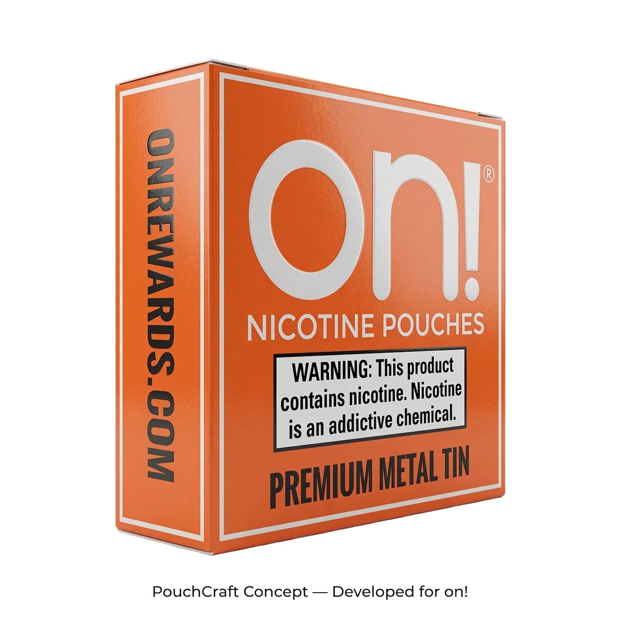 on!-Branded Tuck-End Box | Included Packaging