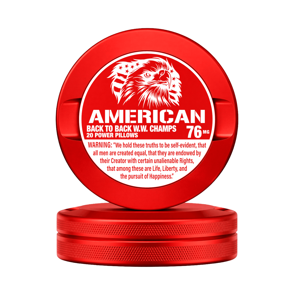 Metal Nicotine Pouch Can | ZYN-Compatible Snus Container