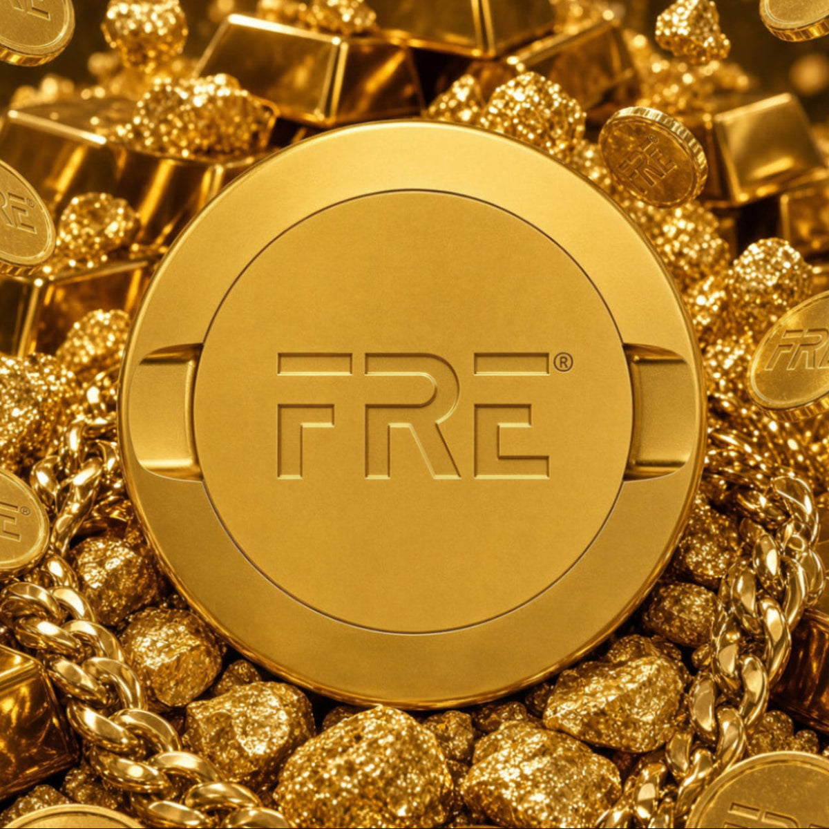 Minimal Logo | Gold Aluminum