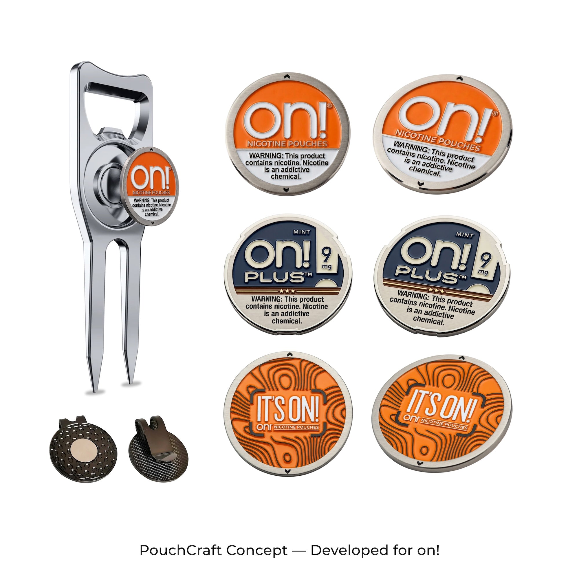 Golf Accessory Collection | on! Concept