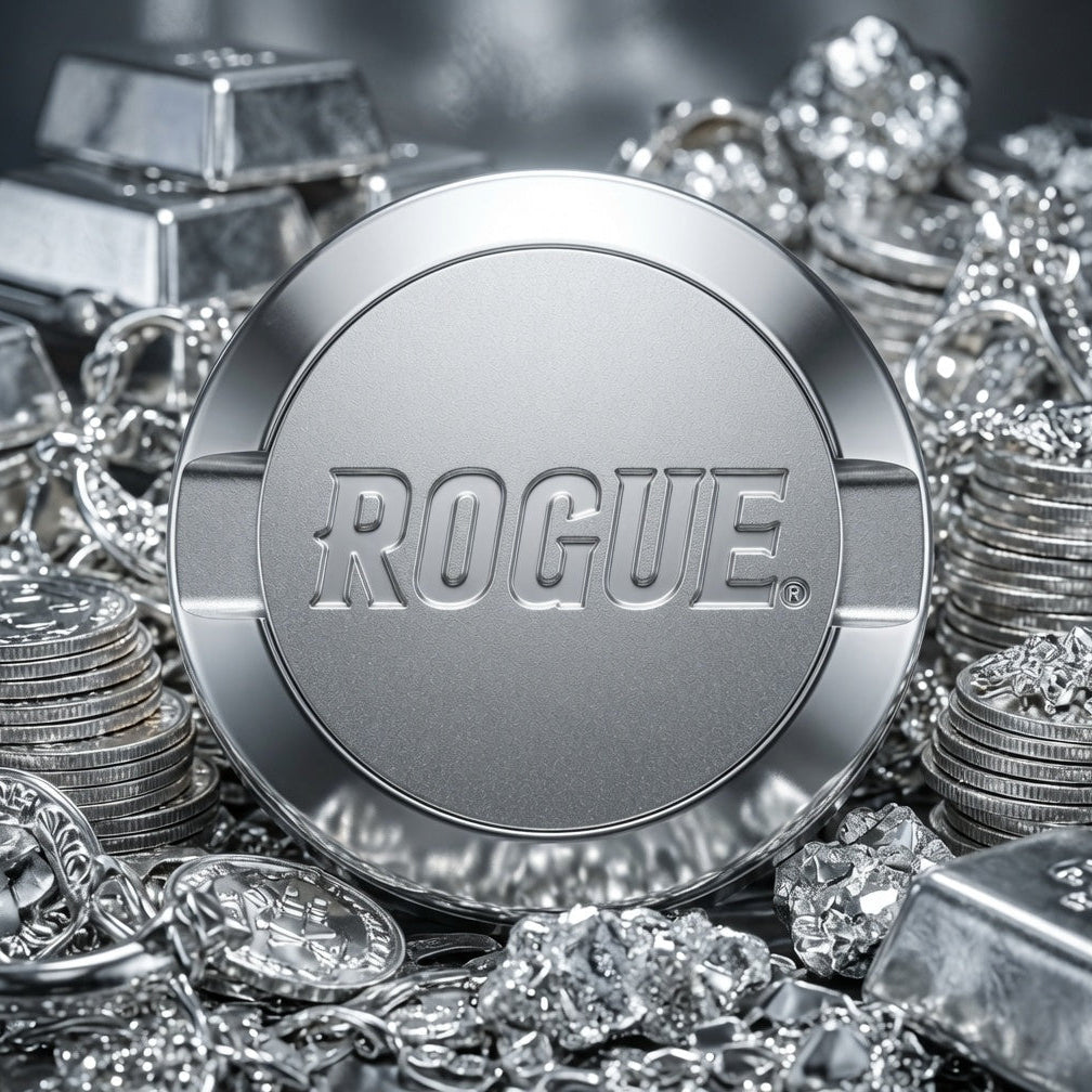 3-Piece, Minimal Debossed Logo | Silver Aluminum | Limited Edition