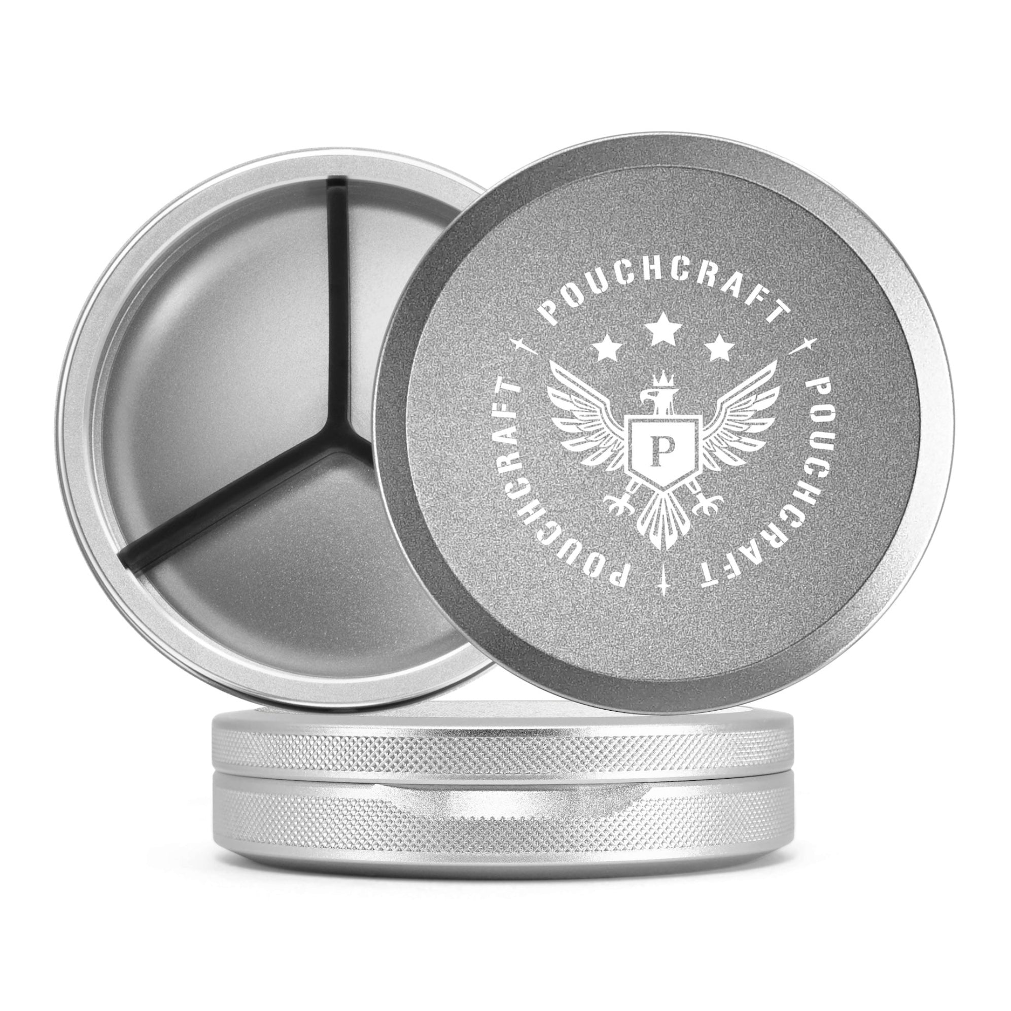 PouchCraft Metal ZYN Can 2-Piece Tall Can - Insignia Collection
