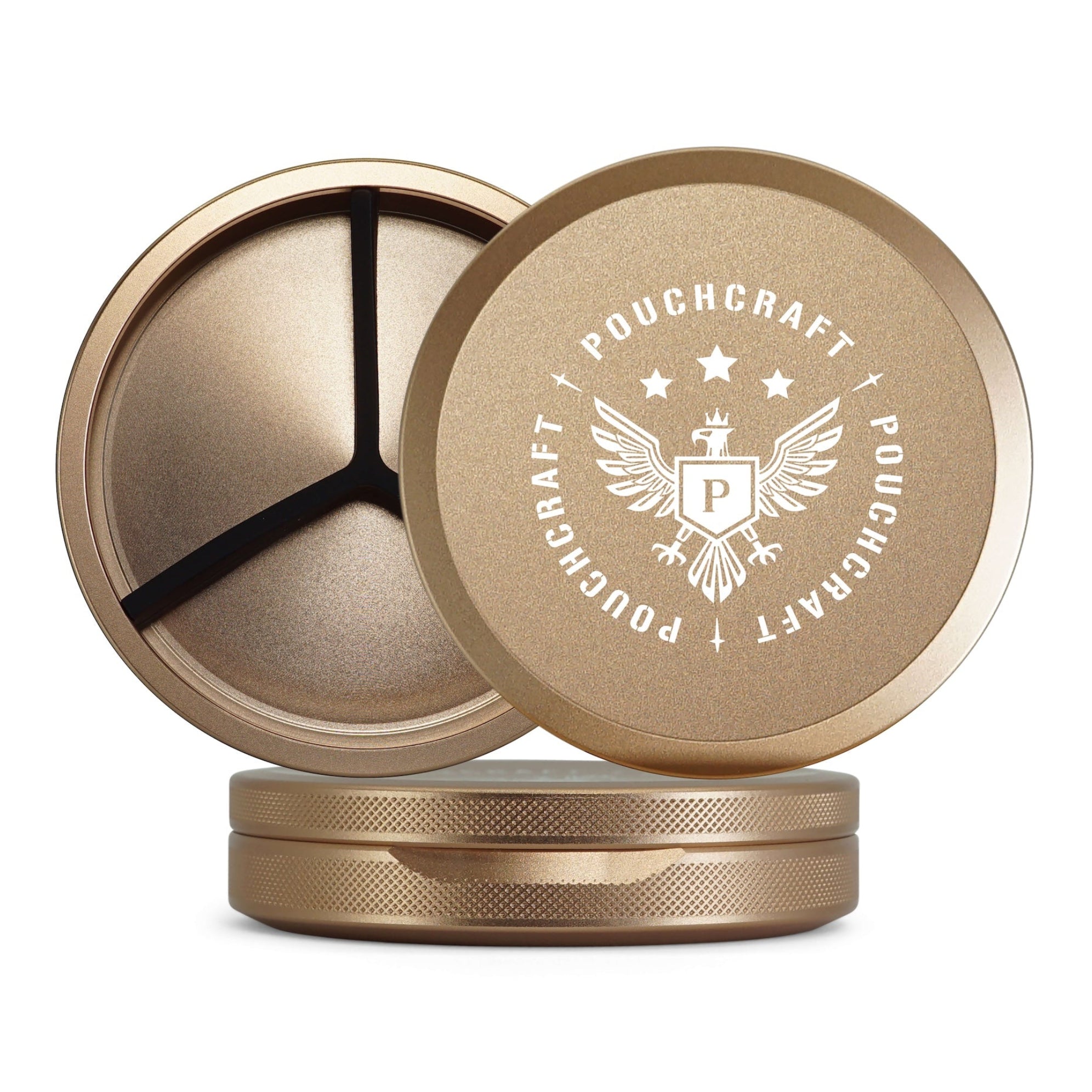 PouchCraft Metal ZYN Can 2-Piece Tall Can - Insignia Collection