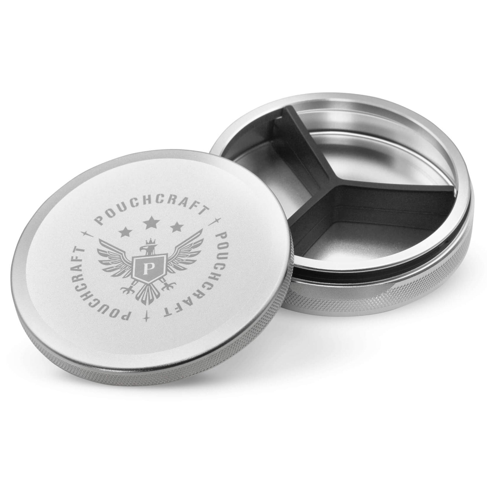 PouchCraft Metal ZYN Can 2-Piece Tall Can - Insignia Collection