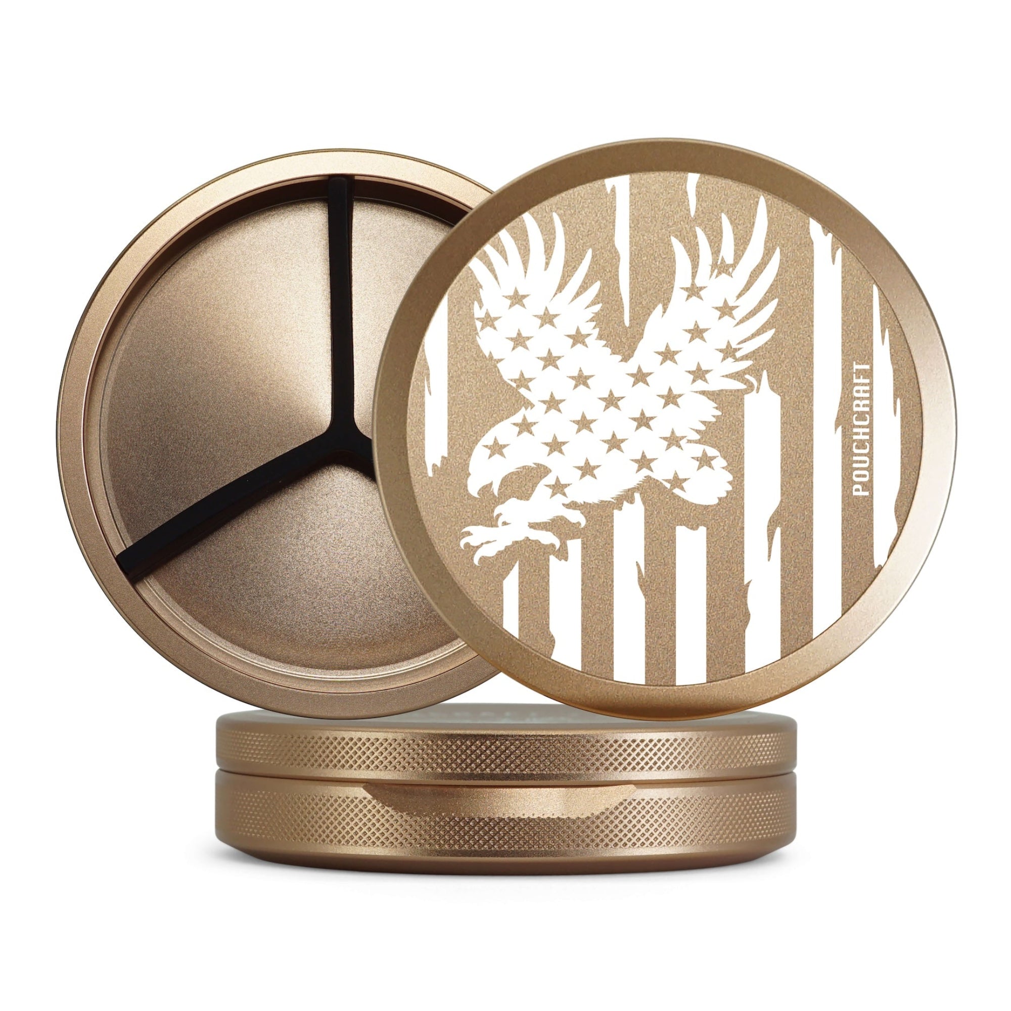 PouchCraft Metal ZYN Can 2-Piece Tall Can - Patriot Collection