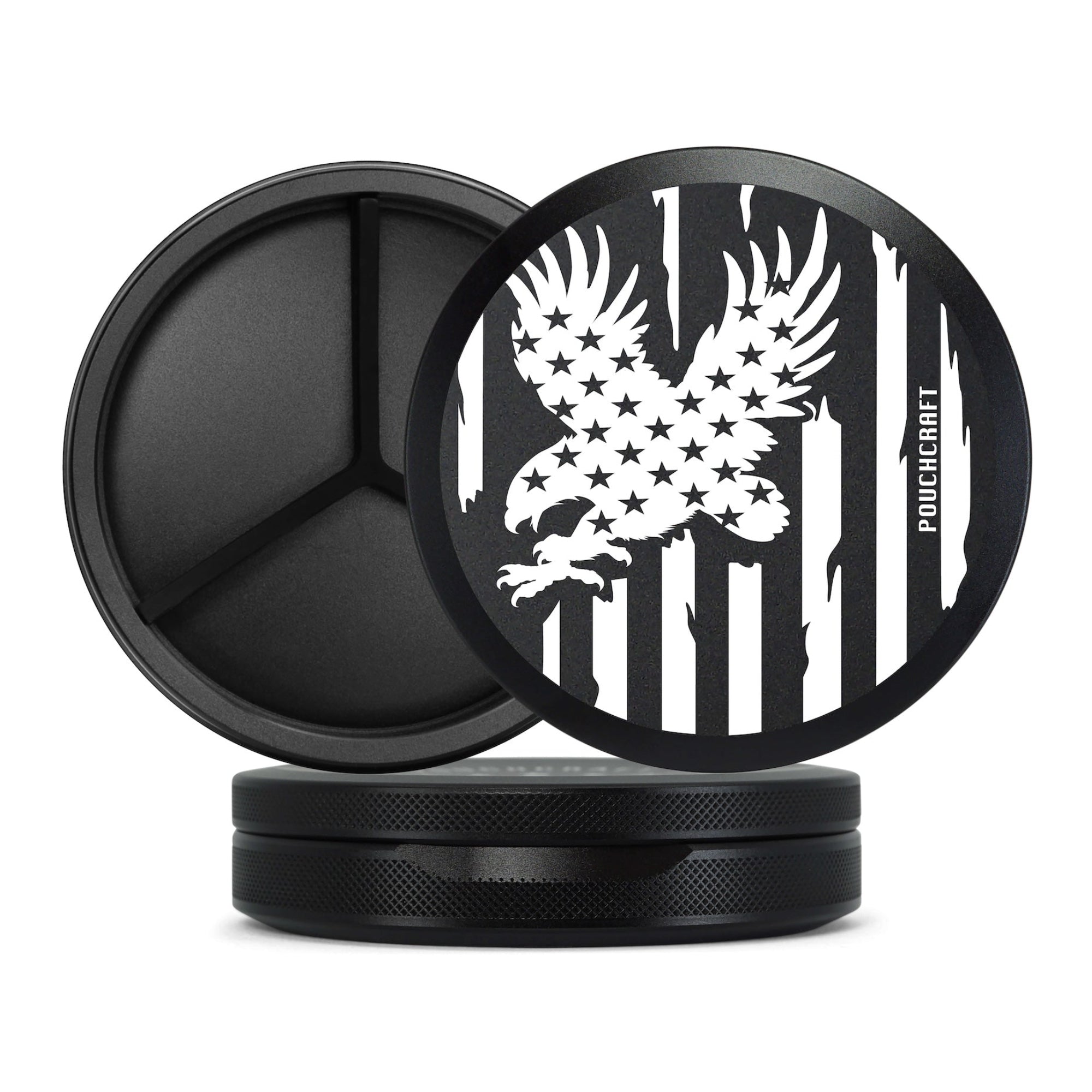 Tall 2-Piece Metal Nicotine Pouch Can | ZYN-Compatible Snus