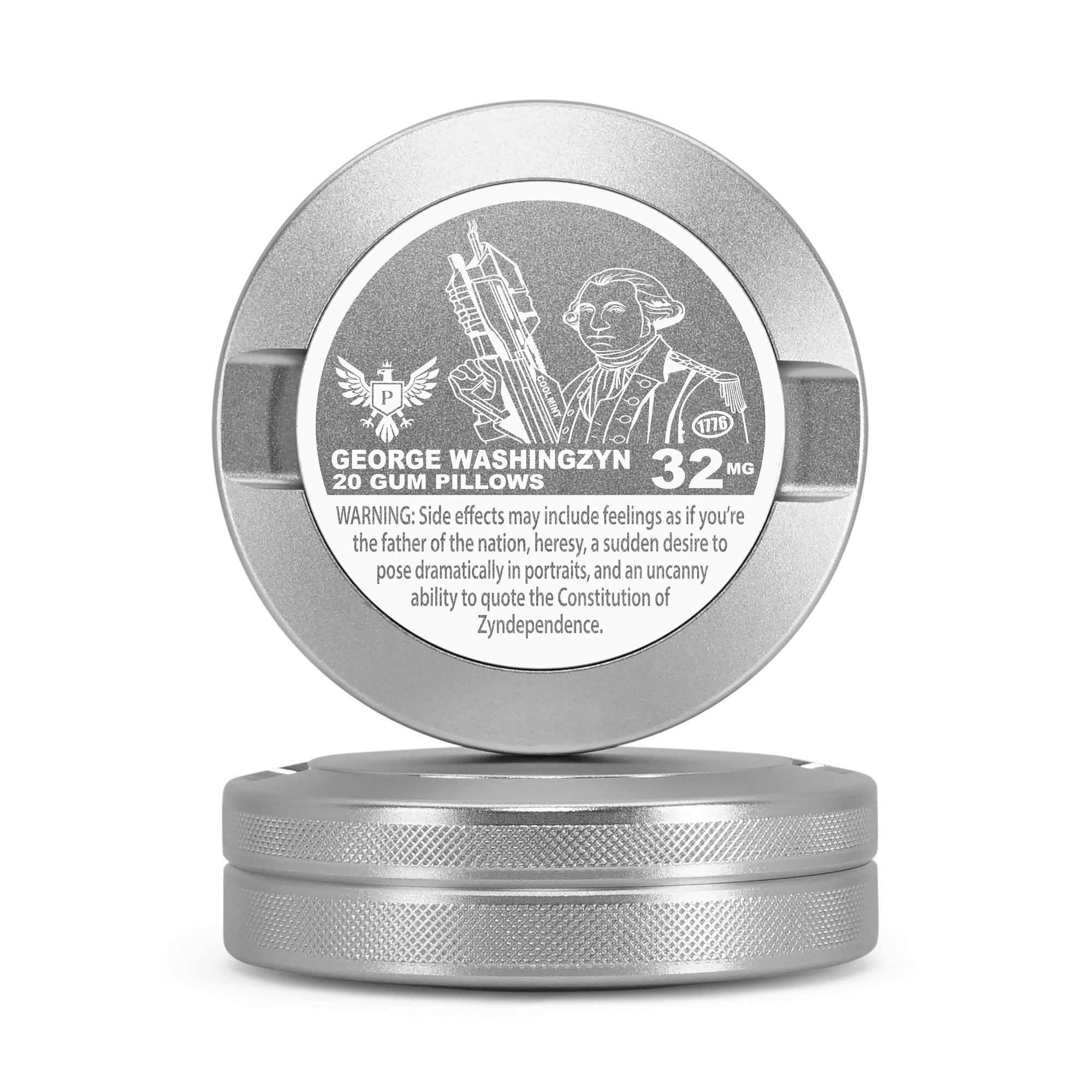 Metal Nicotine Pouch Can | ZYN-Compatible Snus Container - The General