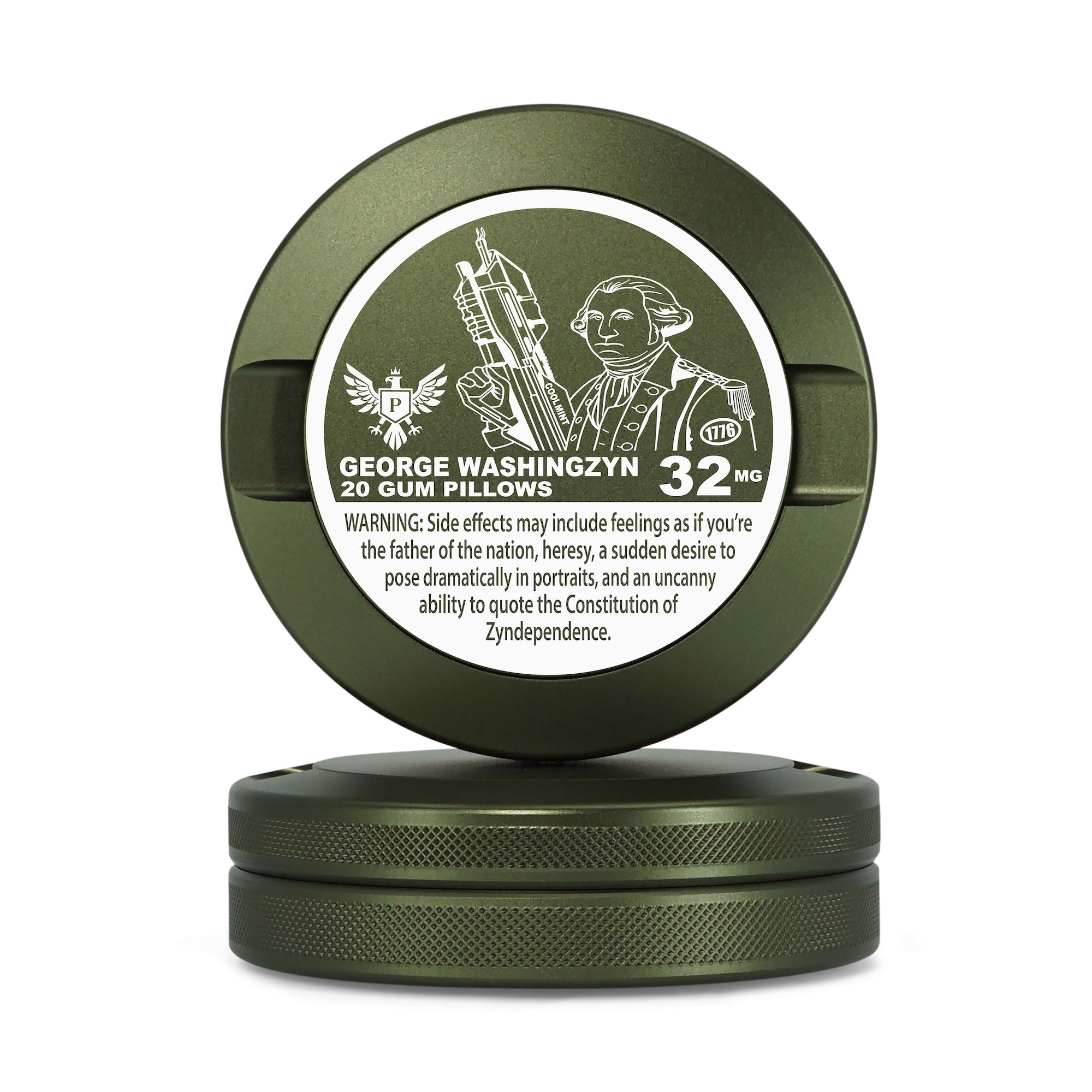TURN ON ターンオン　未開封　drug city MINT Metal Nicotine Pouch Can | ZYN-Compatible Snus Container - The General