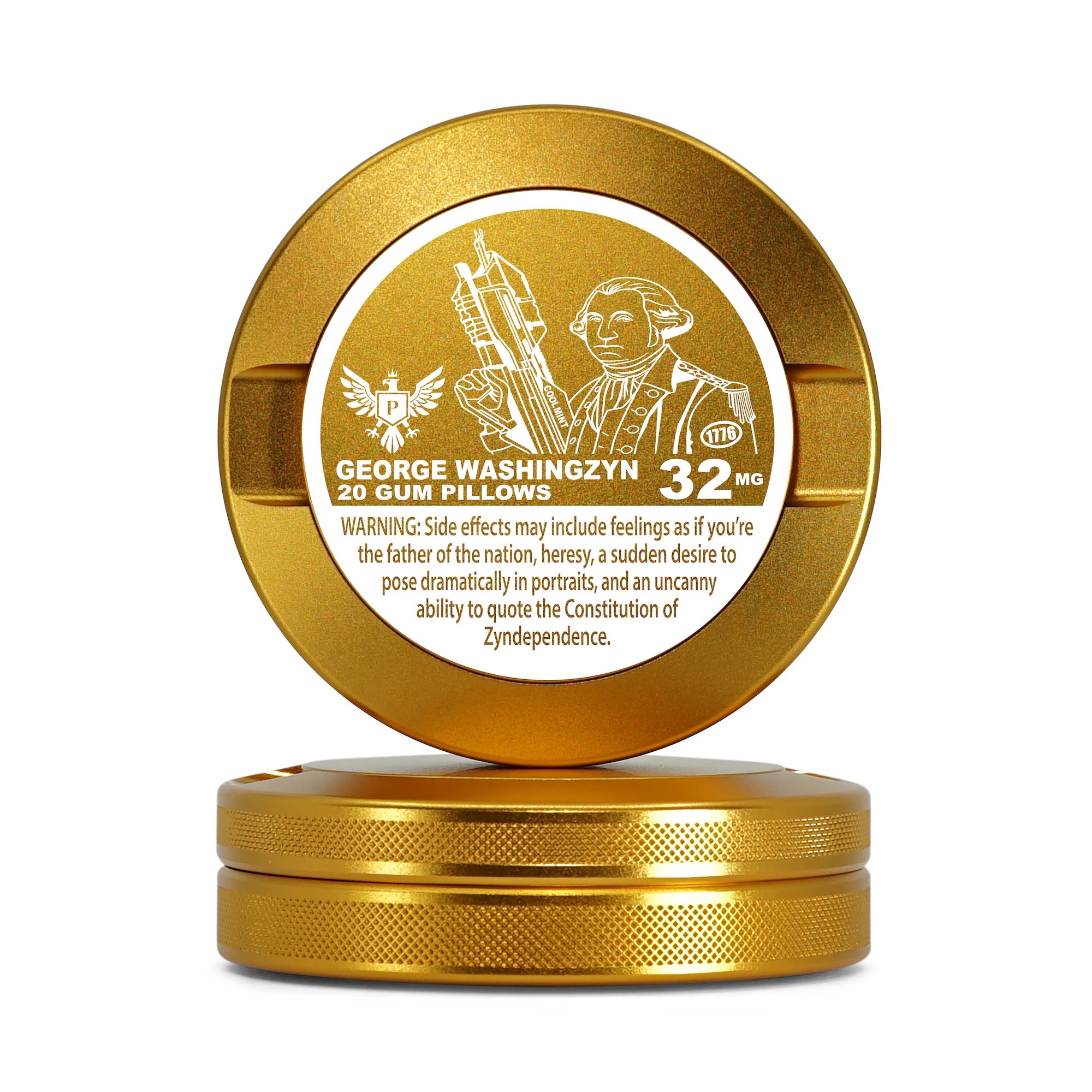 Metal Nicotine Pouch Can | ZYN-Compatible Snus Container - The General
