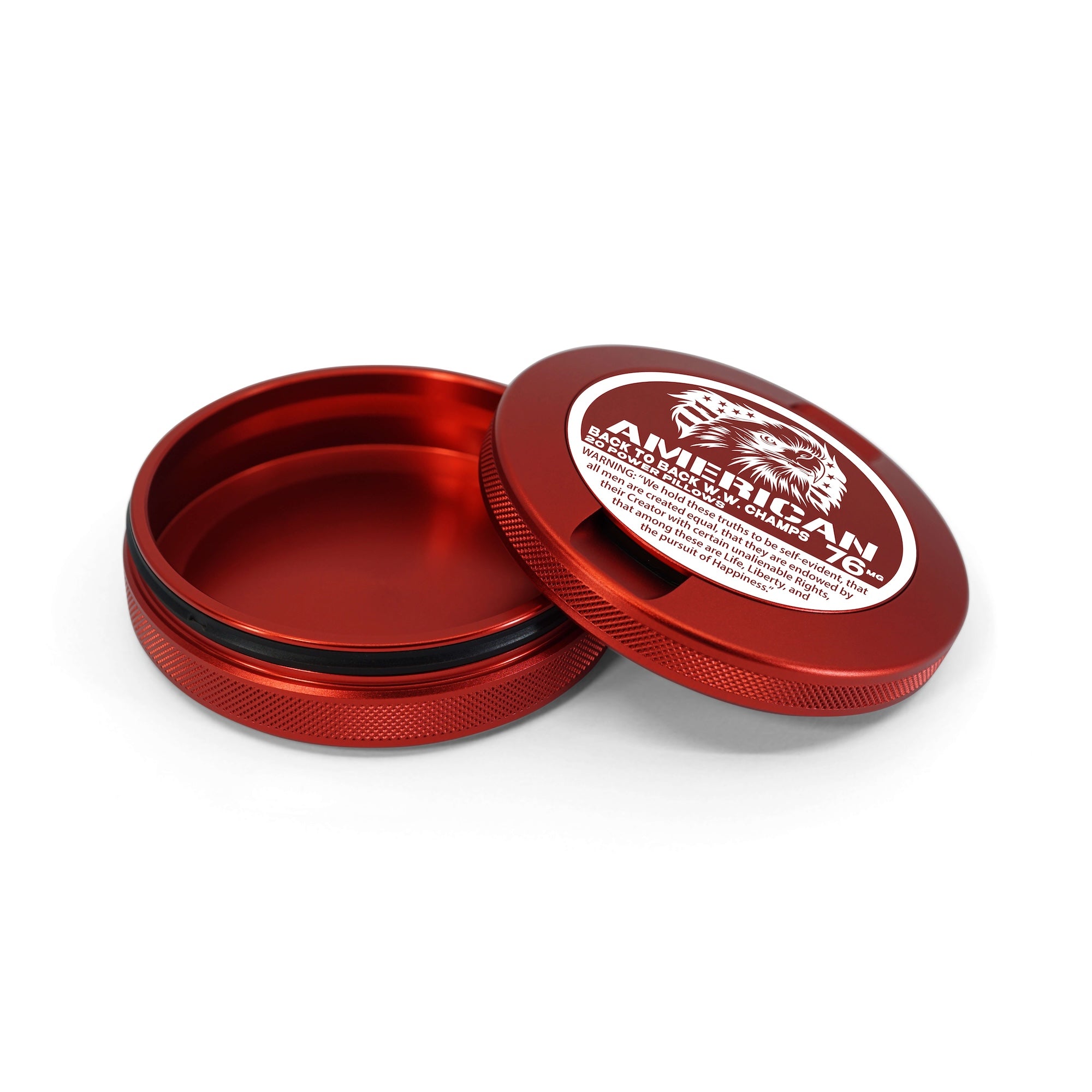 Metal Nicotine Pouch Can | ZYN-Compatible Snus Container