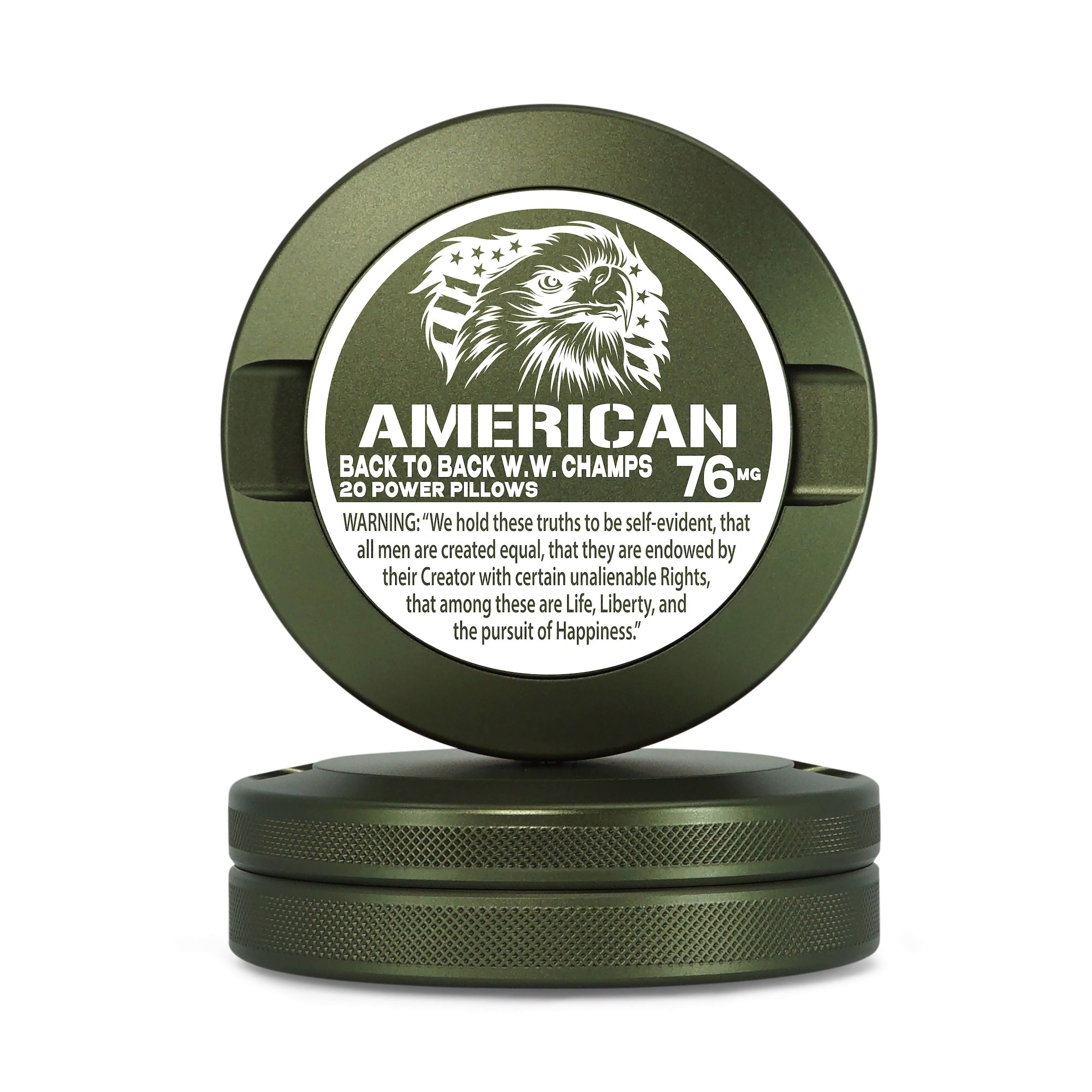Metal Nicotine Pouch Can | ZYN-Compatible Snus Container