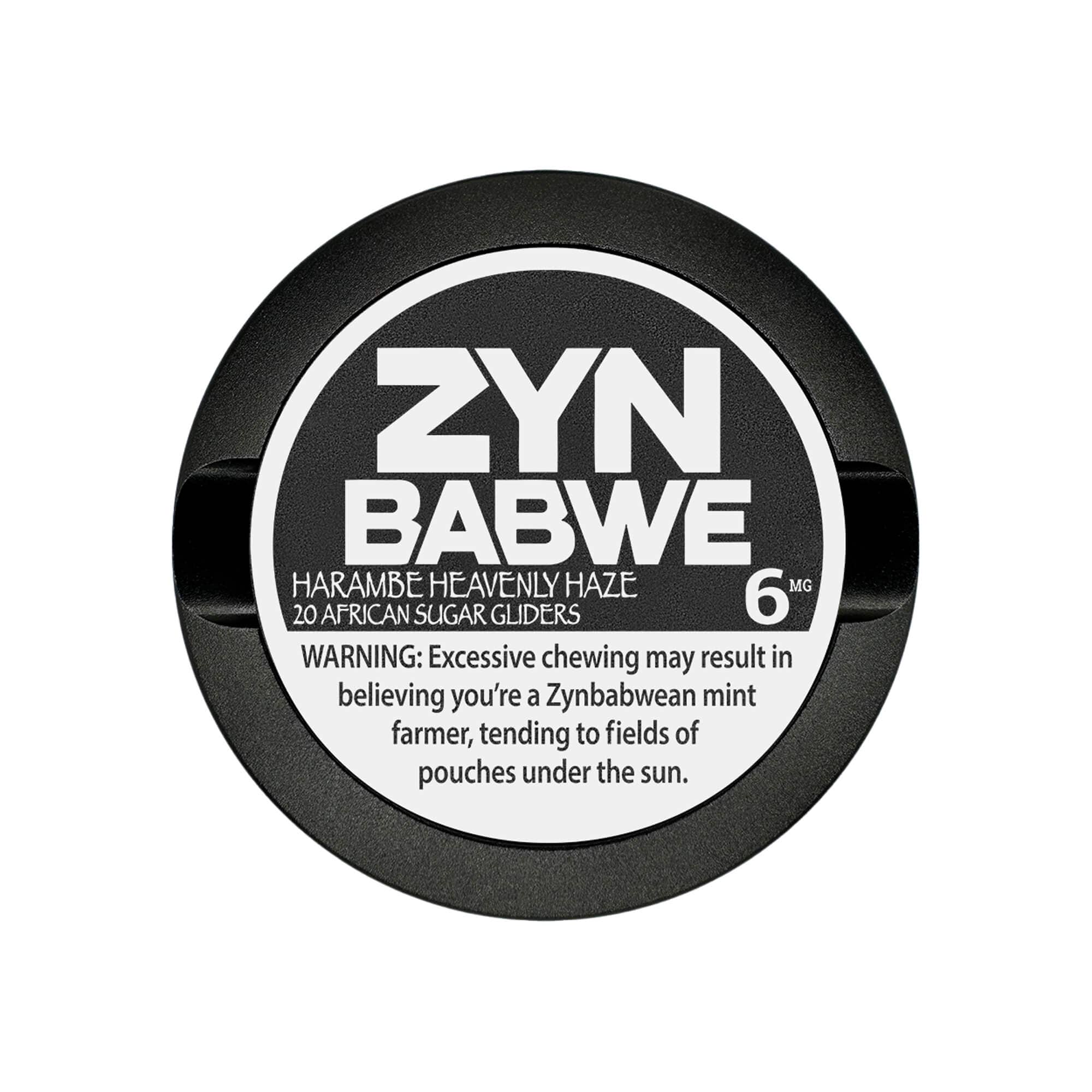 Metal Snus Can Metal Zyn Can Gifts For Zyn Users Zyn Tin Snus Holder Snus Container Gifts For Him PouchCraft Storage Black Dip Can Engraved Funny EDITION 005: ZYNBABWE Metal ZYN Can for Snus