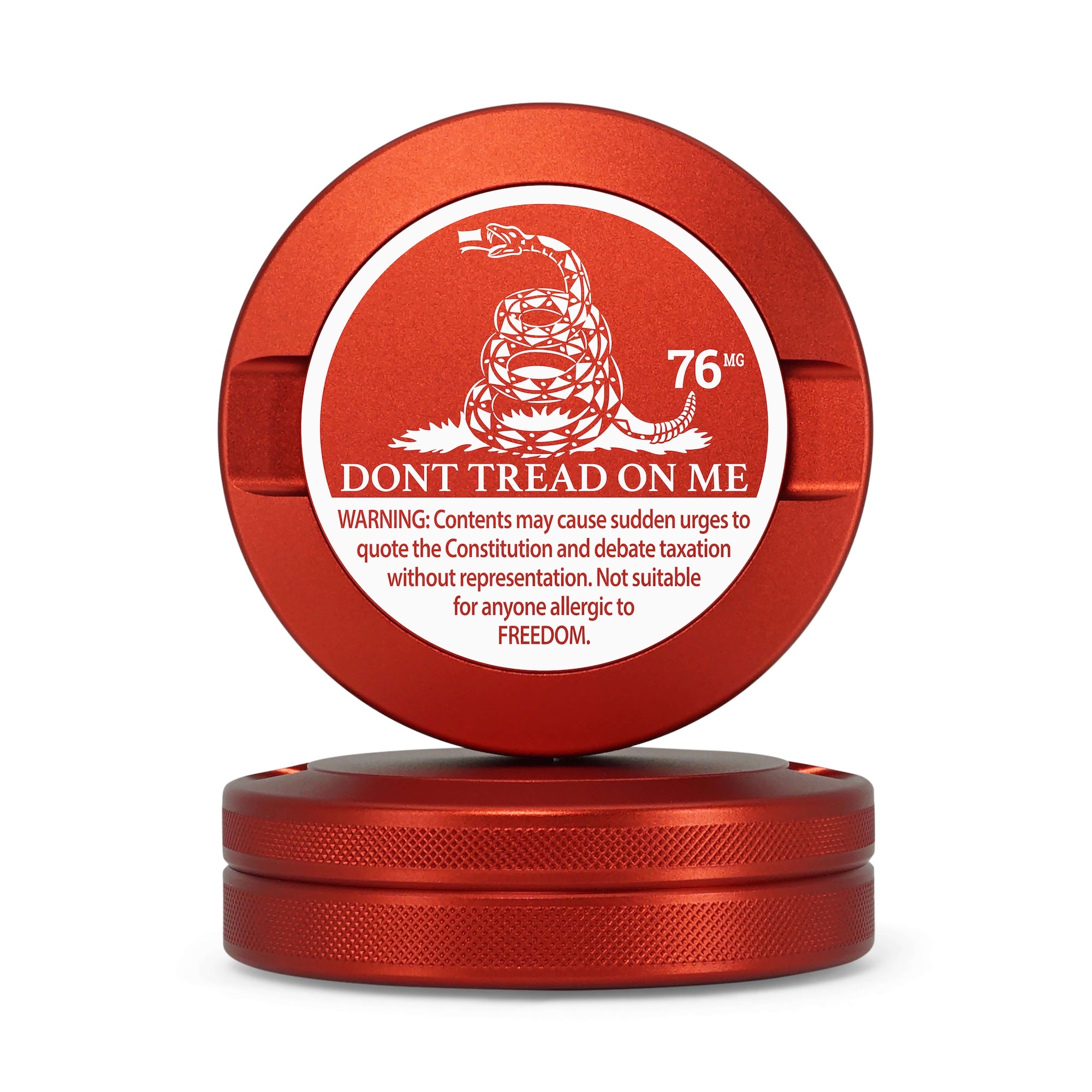 Metal Nicotine Pouch Can | ZYN-Compatible Snus Container - Keep