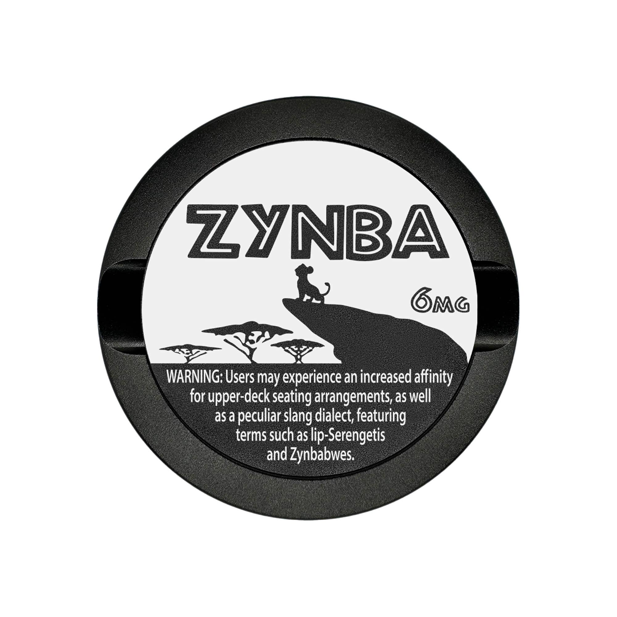 Metal Snus Can Metal Zyn Can Gifts For Zyn Users Zyn Tin Snus Holder Snus Container Gifts For Him PouchCraft Storage Black Dip Can Engraved Funny EDITION 008: ZYNBA Metal ZYN Can for Snus