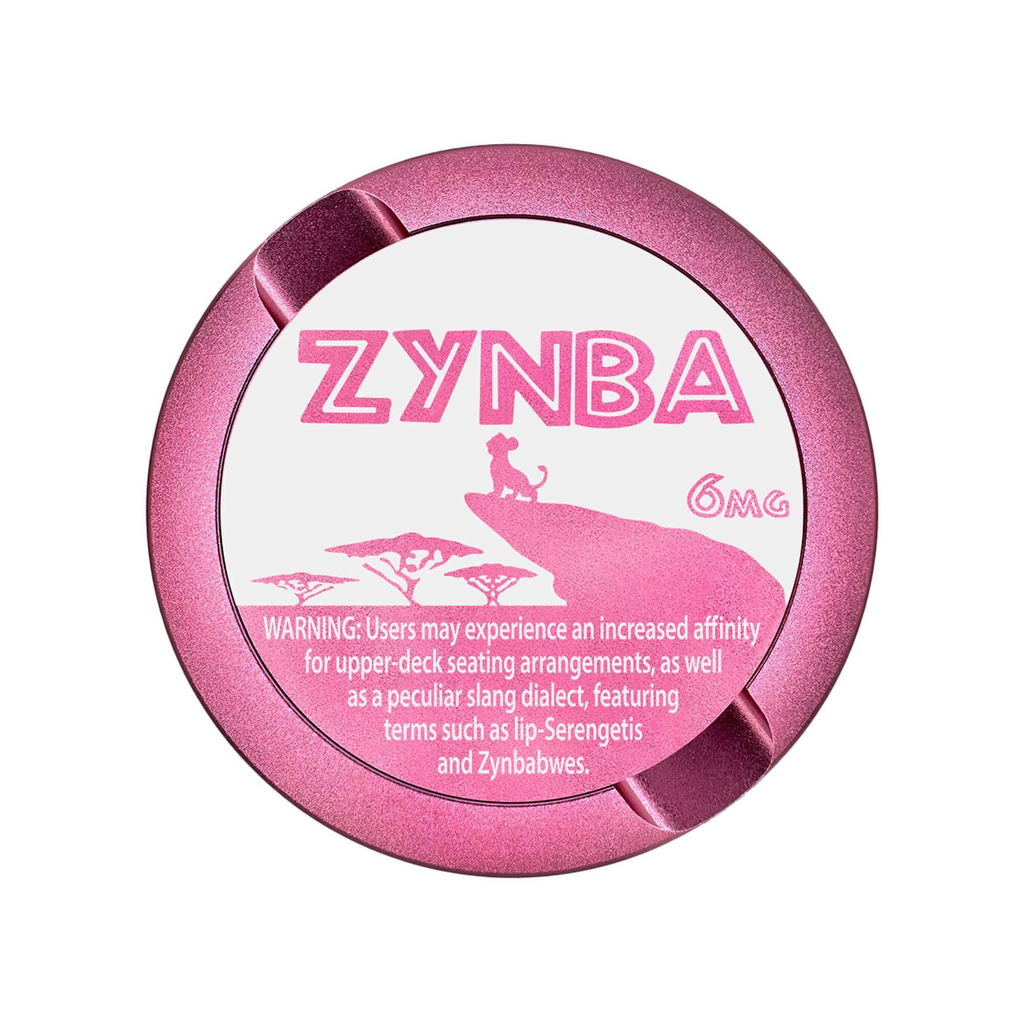 Metal Snus Can Metal Zyn Can Gifts For Zyn Users Zyn Tin Snus Holder Snus Container Gifts For Him PouchCraft Storage Pink Dip Can Engraved Funny EDITION 008: ZYNBA Metal ZYN Can for Snus