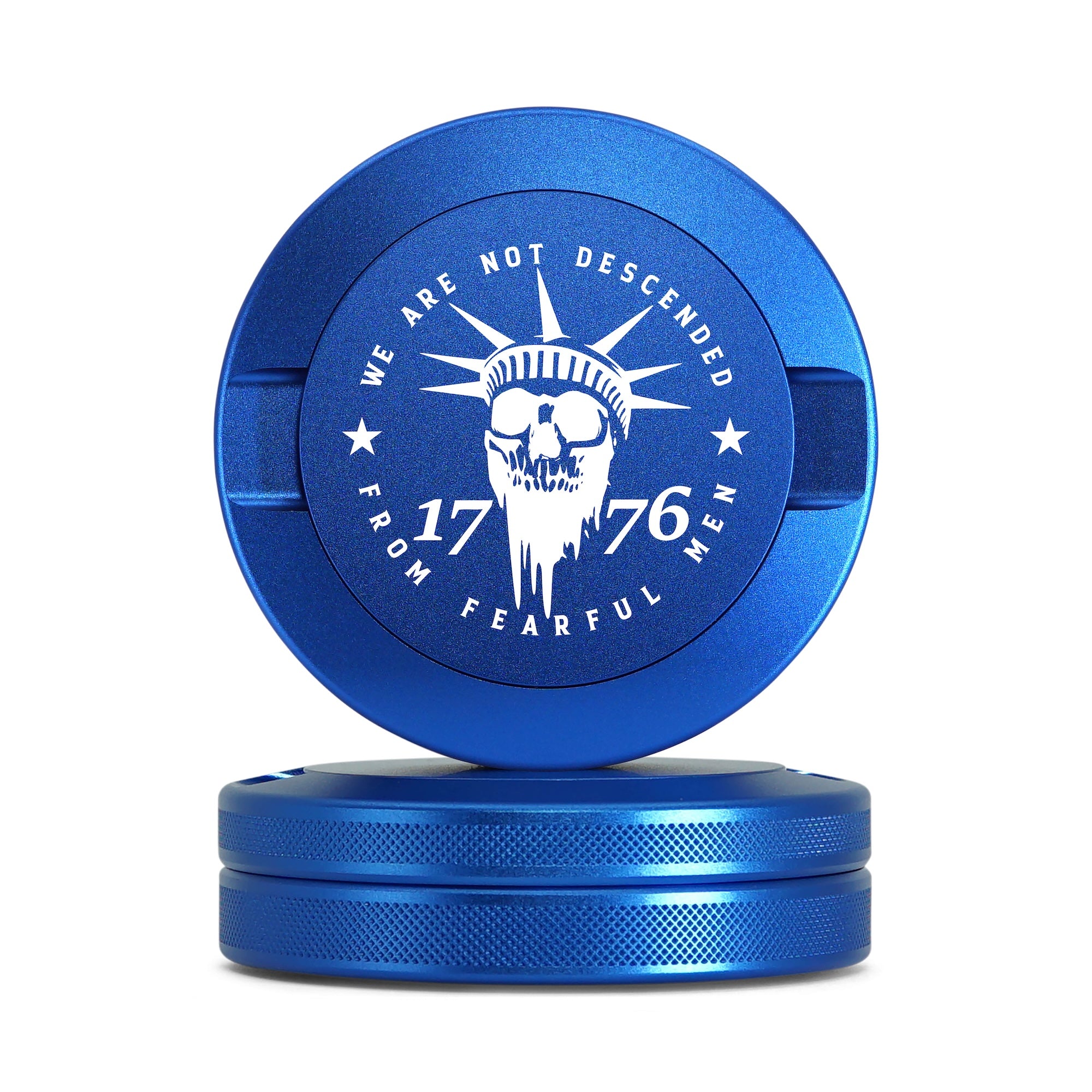 Metal Nicotine Pouch Can | ZYN-Compatible Snus Container - Liberty