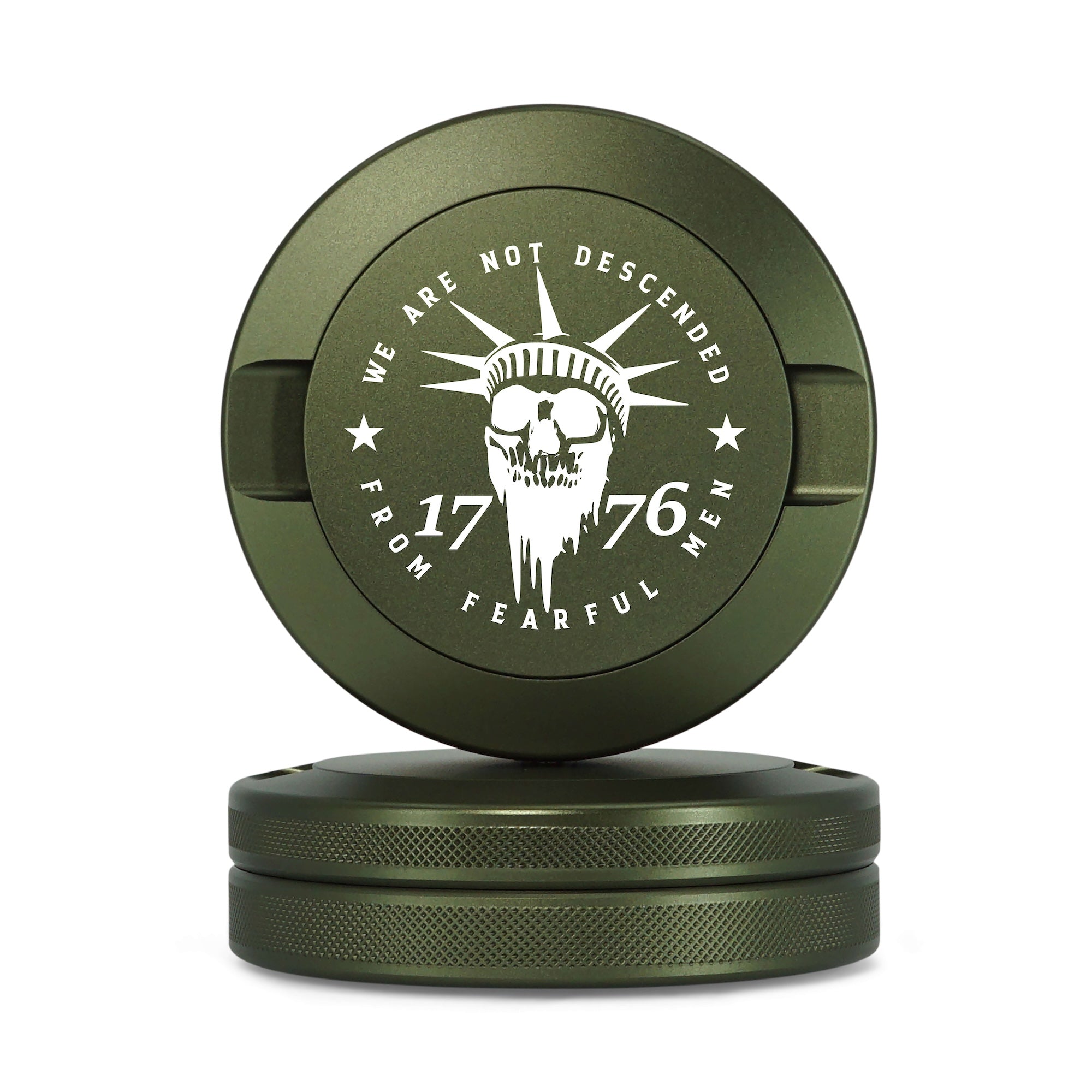 Metal Nicotine Pouch Can | ZYN-Compatible Snus Container - Liberty