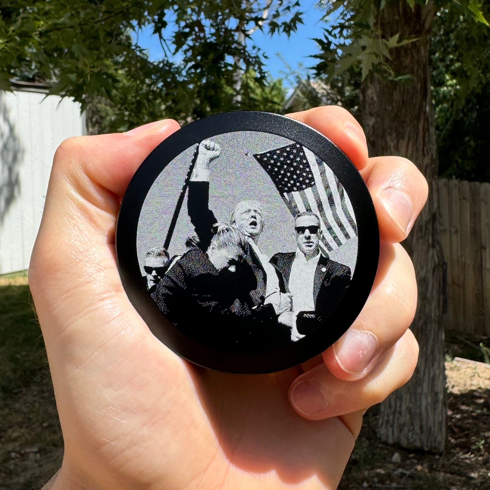 Trump Metal Nicotine Pouch Can | ZYN-Compatible Snus Container