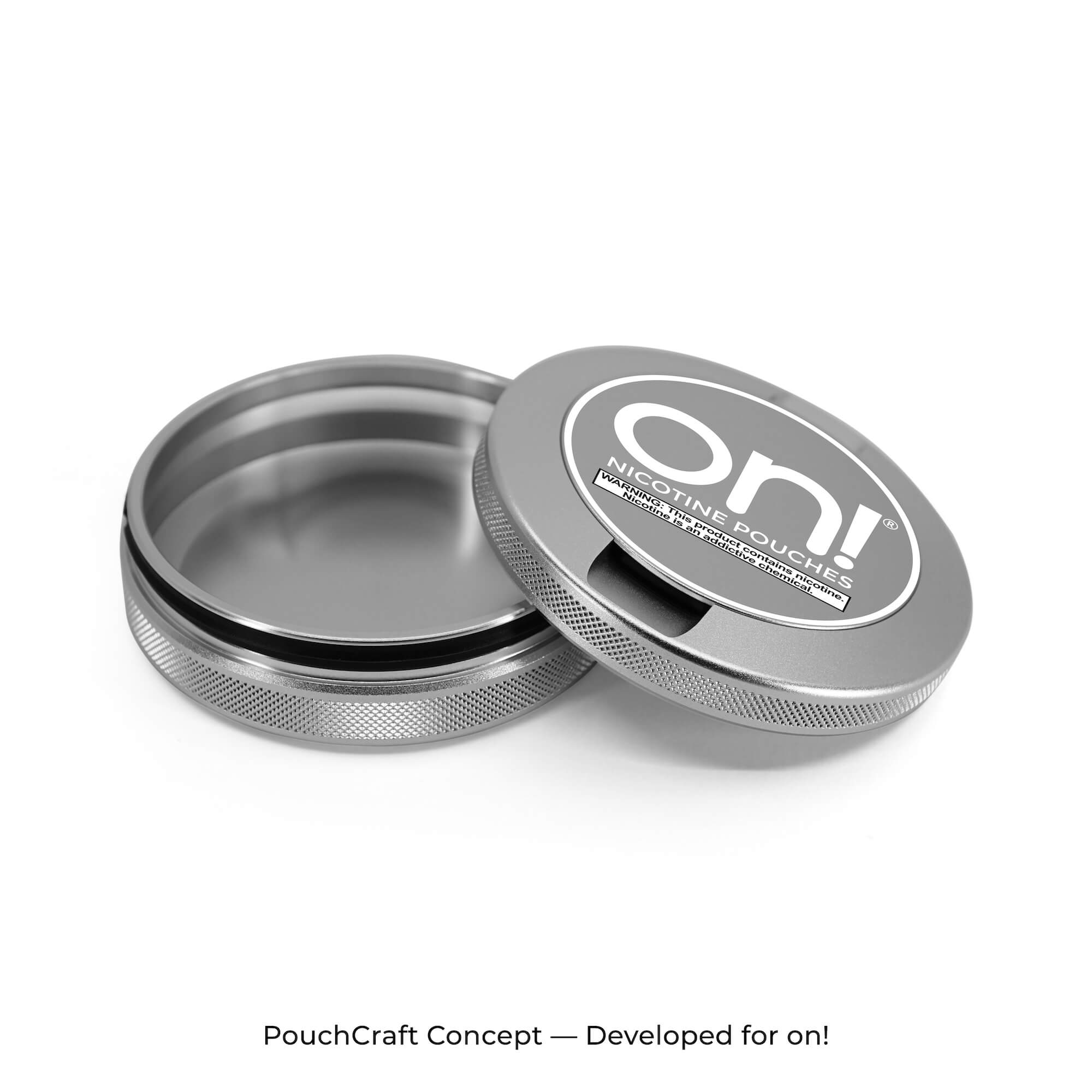 3-Piece Can — Silver Aluminum | on! Concept