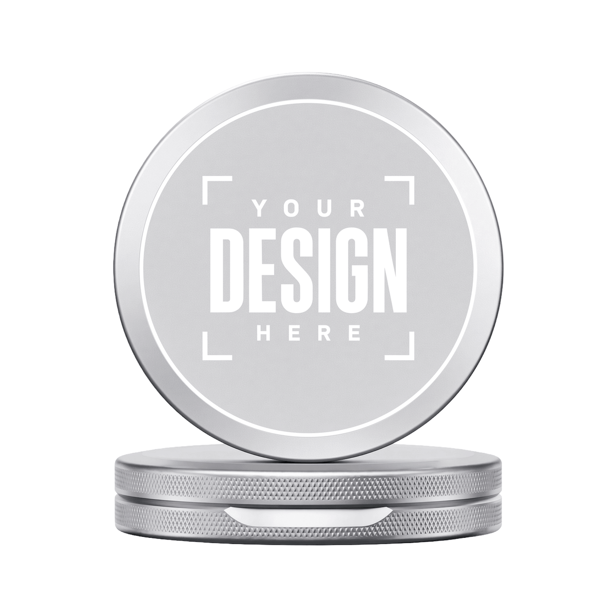 Laser-Engraved Slim Pouch Tin